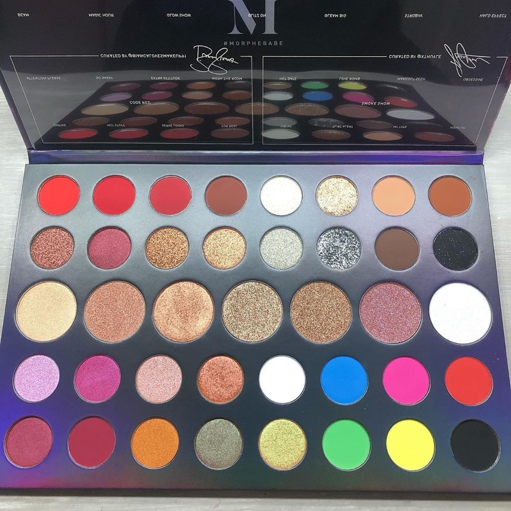 Morphe 39L hit the lights palette